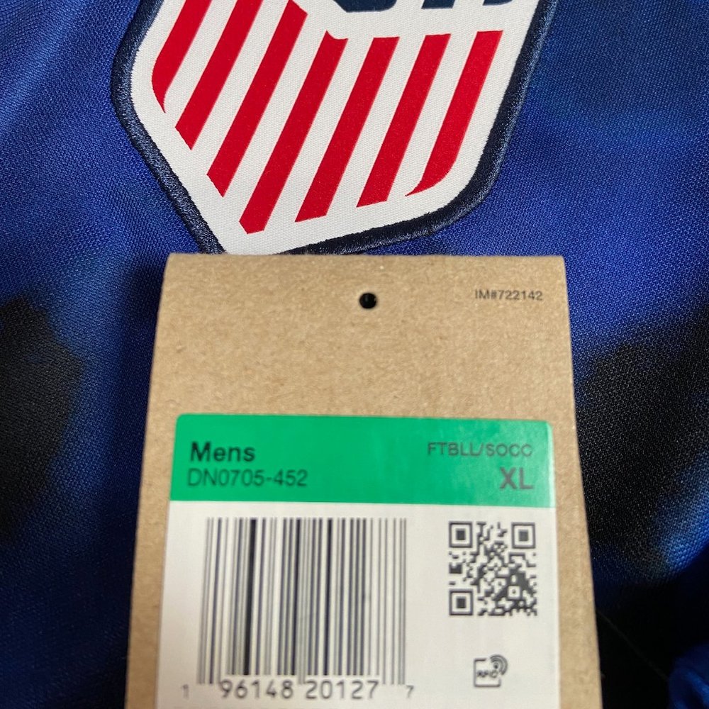 Nike USWNT 2022/23 Team USA Stadium Away Soccer Jersey DN0705-452 Mens NEW - Picture 10 of 16